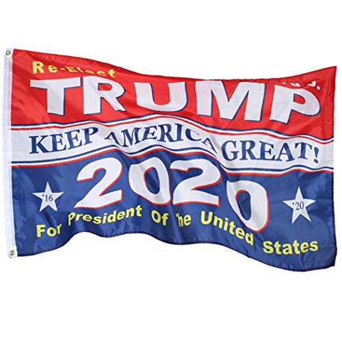 ROTERDON President Donald Trump Flags - 3x5 ft 2020 Keep America Great MAGA Lightweight America Banners