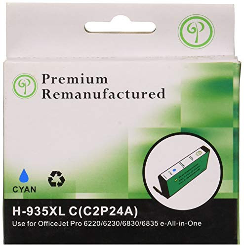 Monoprice MPI Compatible HP 935XLC (C2P24AN) Inkjet-Cyan (High Yield)