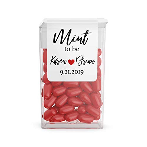 Wedding Favors Tic Tac Labels Mint To Be, Candy Stickers - set of 24 Wedding Favors Tic Tac Labels Mint To Be, Candy Stickers - set of 24