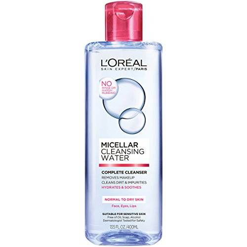 L'Oreal Paris Micellar Cleansing Water Complete Cleanser, 13.5 fl. oz.