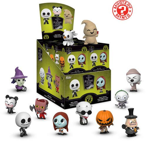 Funko Mystery Mini: Nightmare Before Christmas 25th Anniversary Collectible Figure, Multicolor