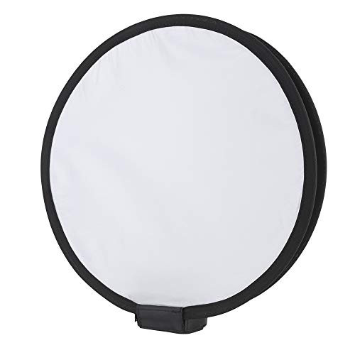 Topzon Softbox Diffuser 40CM Portable Foldable Round-Shape Speedlite Softbox Diffuser for Camera Flash Light