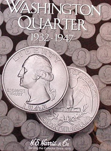 Harris Washington Quarter 1932 - 1947 Coin Folder 2688