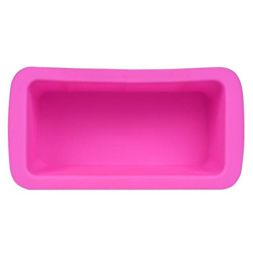 Candy  and  Chocolate Cake Molds,Silicone Bread Loaf Cake Mold Non Stick Bakeware Baking Pan Oven Rectangle Mould