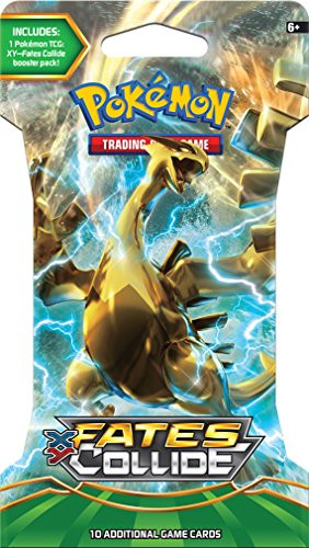 Pokemon TCG: Fates Collide, Blistered Booster Pack Containing 10 Cards Per Pack With Over 120 New Cards To Collect