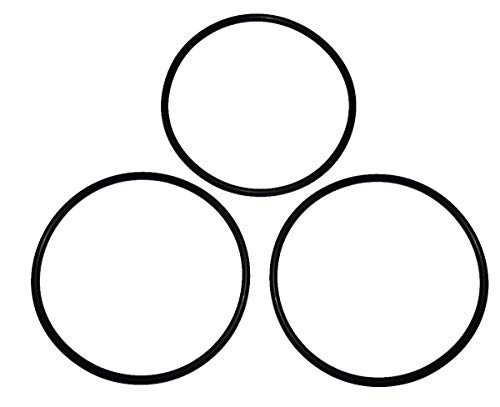 Captain O-Ring - (3 Pack) Replacement O-Rings for Whirlpool WHKF-DWHV, WHKF-DWH  and  WHKF-DUF Water Filter Housing