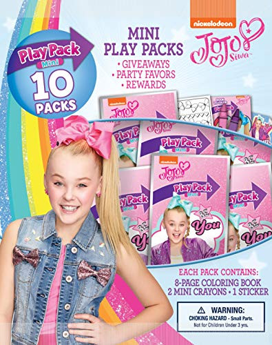 Bendon Nickelodeon JoJo Siwa Mini Coloring Play Packs 45500