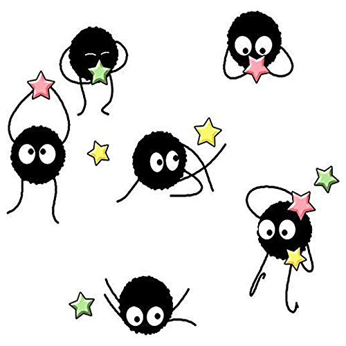Soot Sprites Printed Decal Sticker - 5" Sticker for Cars Windows Notebooks Lockers Etc