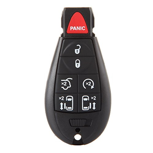 cciyu 1PC Uncut 7 Buttons Keyless Entry Remote Fob Replacement for for C hrysler 300, for V olkswagen Routan, for D odge Grand Caravan Journey, for for J eep Commander Grand Cherokee (IYZ-C01C)