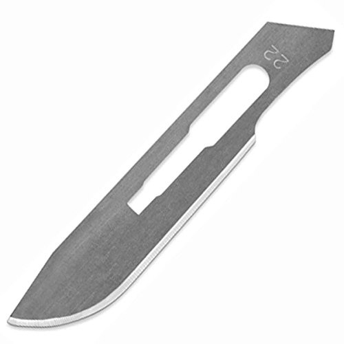 Havalon Knives #22 Carbon Steel Replacement Blades, 12 count