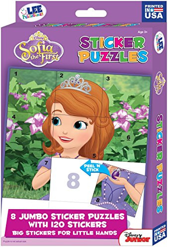 Disney Sofia the First Sticker Puzzles