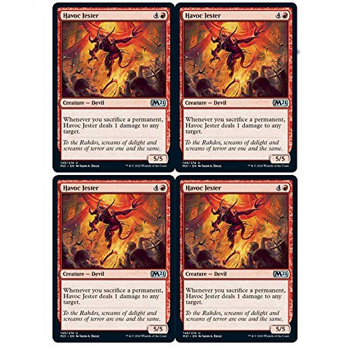 x4 Havoc Jester 149/274 Uncommon core Set 2021