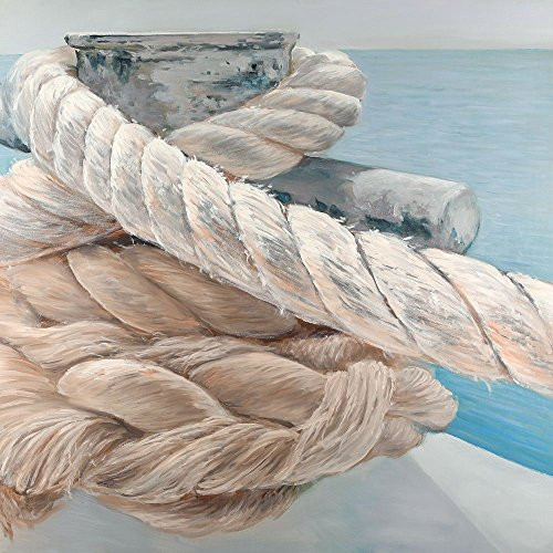 Posterazzi Collection Tie-Down Ropes Closeup Poster Print by Atelier B Art Studio (12 x 12)