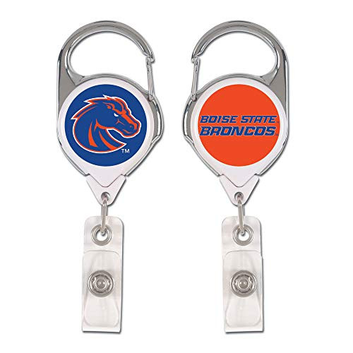 WinCraft NCAA Boise State Broncos Badge HolderPremium Retractable Badge Holder, Team Colors, One Size WinCraft NCAA Boise State Broncos Badge HolderPremium Retractable Badge Holder, Team Colors, One Size