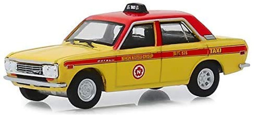 Greenlight 47050-B Tokyo Torque Series 7-1970 Datsun 510 4-Door Sedan - Custom Taxi 1:64 Scale Greenlight 47050-B Tokyo Torque Series 7-1970 Datsun 510 4-Door Sedan - Custom Taxi 1:64 Scale