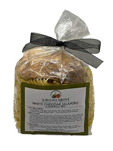 A Blend Above White Cheddar Jalapeno Casserole Mix