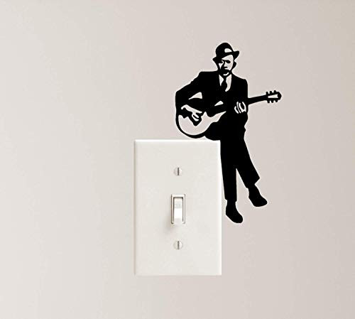 Guitar Music Decal Vinyl Sticker Playing Jazz Classical Instrument Laptop MacBook Guitar Music Decal Vinyl Sticker Playing Jazz Classical Instrument Laptop MacBook