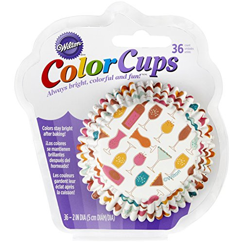 Wilton 36 Count Cupcakes are My Cocktails Baking Cups