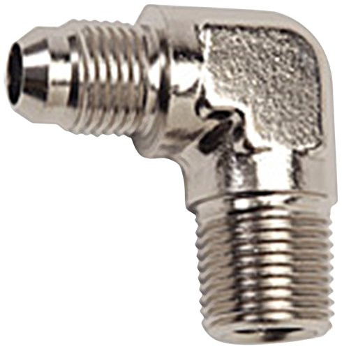 Russell 660841 Endura -6AN 90-Degree Flare to 3/8" Pipe Adapter Fitting