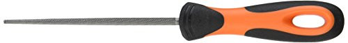Bahco 1-230-06-1-2 Round File with Ergonomic Handle, 6-Inch, 33 TPI