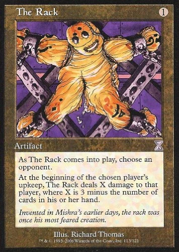 Magic the Gathering: The Rack - Time Spiral Time Shifted