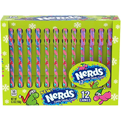 Nerds Candy Canes, 12 Canes, 12 Count