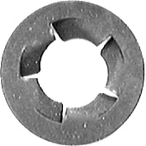 100 5/16" Pushnut Bolt Retainers 5/8" O.D. Zinc
