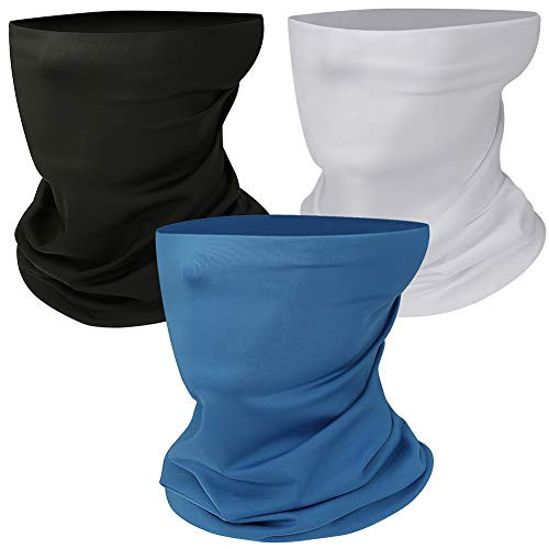 Neck Gaiter, Face Cover Scarf, Reusable Neck Mask Unisex Face Gaiters Bandanas Balaclava for Sun UV Dust Wind Protection (Style 1) Neck Gaiter, Face Cover Scarf, Reusable Neck Mask Unisex Face Gaiters Bandanas Balaclava for Sun UV Dust Wind Protection (Style 1)