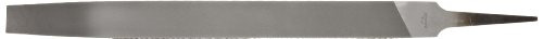 Nicholson Mill Hand File, American Pattern, Single Cut, Rectangular, Fine, 4" Length