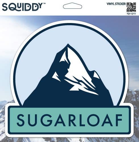 Squiddy Sugarloaf - Vinyl Sticker Decal for Phone, Laptop, Water Bottle (3" Tall)