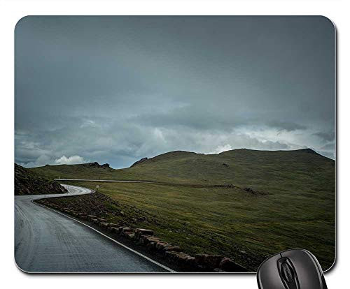 Mouse Pad - Nature Landscape Mountains Slope Roads Paths