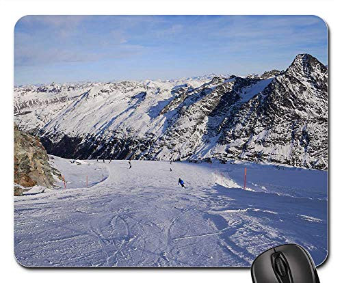 Mouse Pad - Ski Run Ski Slope Ski Resort Ski Area Ski Station