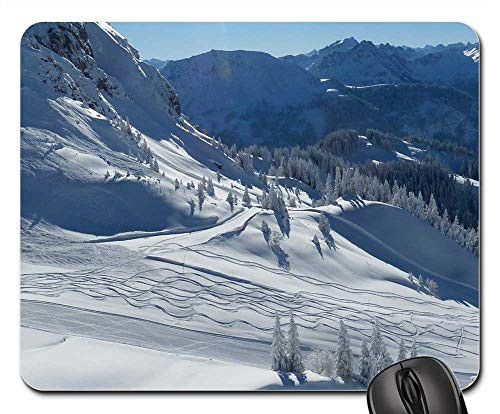 Mouse Pad - Skiing Ski Slope Ski Run Runway Tyrol