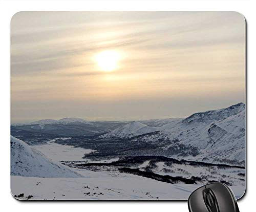 Mouse Pad - Mountains Ridge Slopes Rocks Snow Stones Height