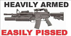 3 Pack - Hard Hat Stickers, Hardhat Stickers, Gun Stickers - Sticker Graphic - Construction Toolbox, Hardhat, Lunchbox, Helmet, Mechanic  and  More