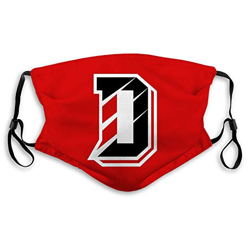 DISGOWONG D Wildcat Face Mask Unisex Anti Dust Face Cover Reusable Adjustable Men Woman Kids Masks