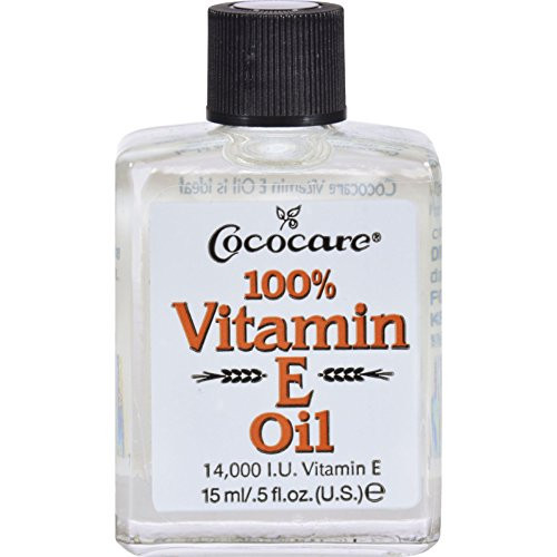 Cococare Vitamin E Oil - 14000 IU - Antioxidant - Repair Skin - 0.5 fl oz (Pack of 2)