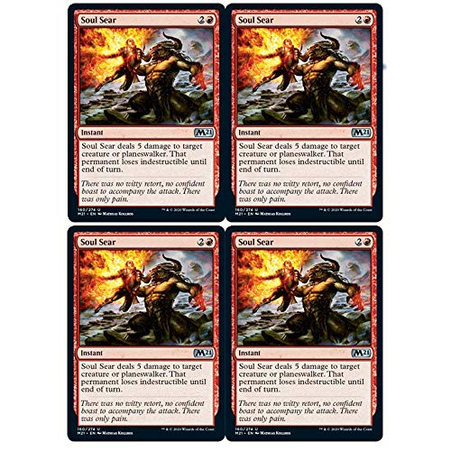x4 Soul sear 160/274 Uncommon core Set 2021