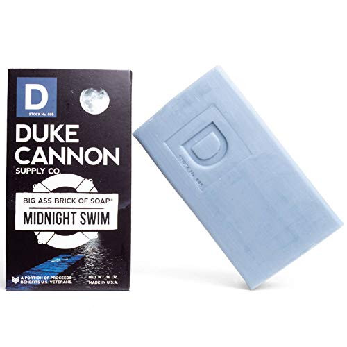 Duke Cannon Supply Co. Big Brick of Men's Soap - Midnight Swim, 10oz