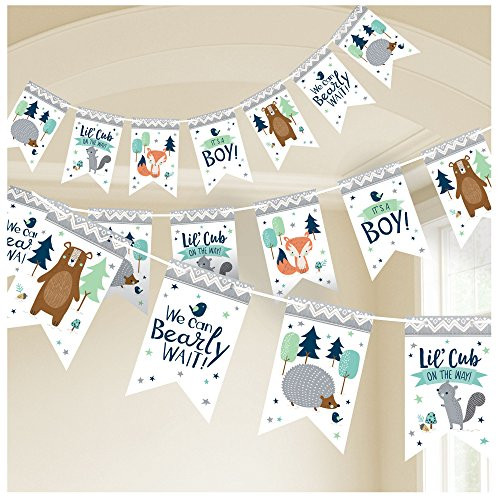 Amscan Bear-ly Wait Pennant Banner