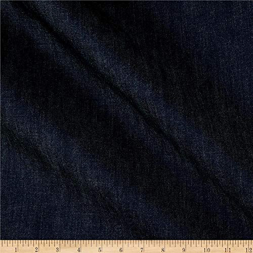 E. E. Schenck Denim 14oz Navy, Fabric by the Yard