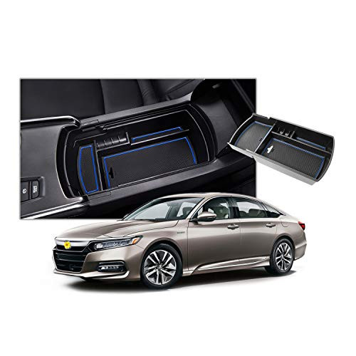 CDEFG Center Console Accessory Organizer for 2018 2019 2020 Accord, ABS Material Armrest Box Insert Tray Glove Secondary Storage Box (Blue) CDEFG Center Console Accessory Organizer for 2018 2019 2020 Accord, ABS Material Armrest Box Insert Tray Glove Secondary Storage Box (Blue)