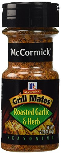 McCormick Grill Mates Roasted Garlic  and  Herb Seasoning, 2.75 OZ (Pack of 3)