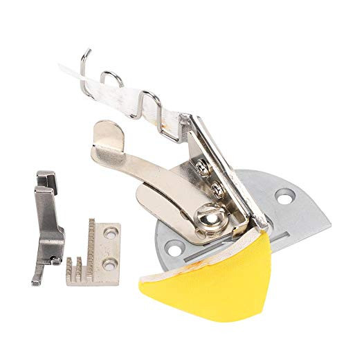 Sewing Machine Binder,Delaman Sewing Machine Binder Double Folder Lockstitch Industrial Binding Attachment Accessories Sewing Accessories for Sewing Machine(30mm)