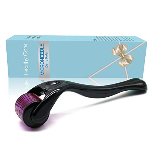 540 Derma Roller Micro Needles 0.2mm - Healthy Care Titanium Microneedling Cosmetic Needling Roller