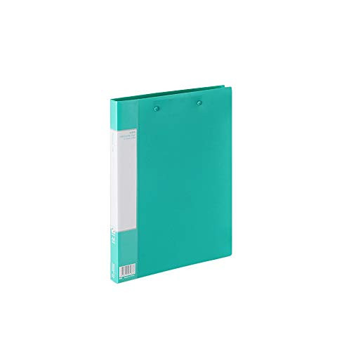 A4 Foldover File Folder Foolscap Clipboard Document Folders with Storage Holder Double Clips Board Organizer Green
