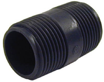 B  and  K Pvc Nipple 1 " X 2 " Gray Schedule 80