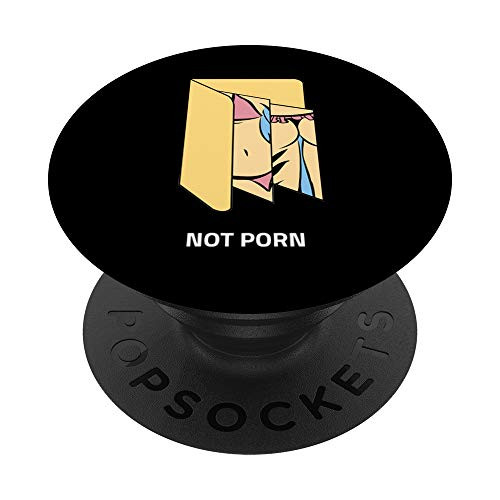 Desktop Folder Not Porn Sarcastic Funny Easy Christmas Gift PopSockets Grip and Stand for Phones and Tablets