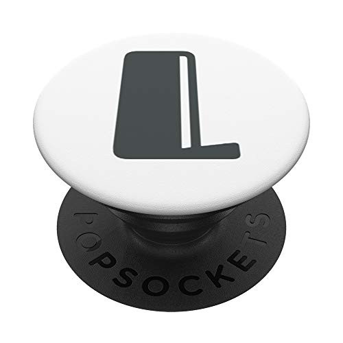 Letter L Capital Initial Personal First Name Letter Monogram PopSockets Grip and Stand for Phones and Tablets Letter L Capital Initial Personal First Name Letter Monogram PopSockets Grip and Stand for Phones and Tablets