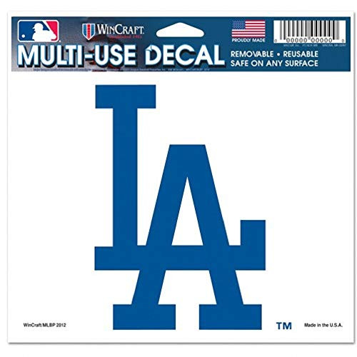 Wincraft MLB Los Angeles Dodgers 14420012 Multi-Use Colored Decal, 5" x 6" Wincraft MLB Los Angeles Dodgers 14420012 Multi-Use Colored Decal, 5" x 6"